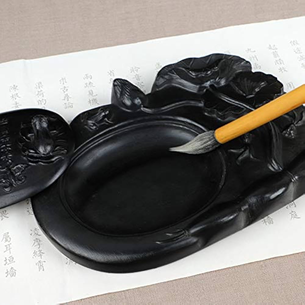 Amazon | 澄泥硯 中国四大名硯の一つ 高級書道用具 22*15*2.4cm